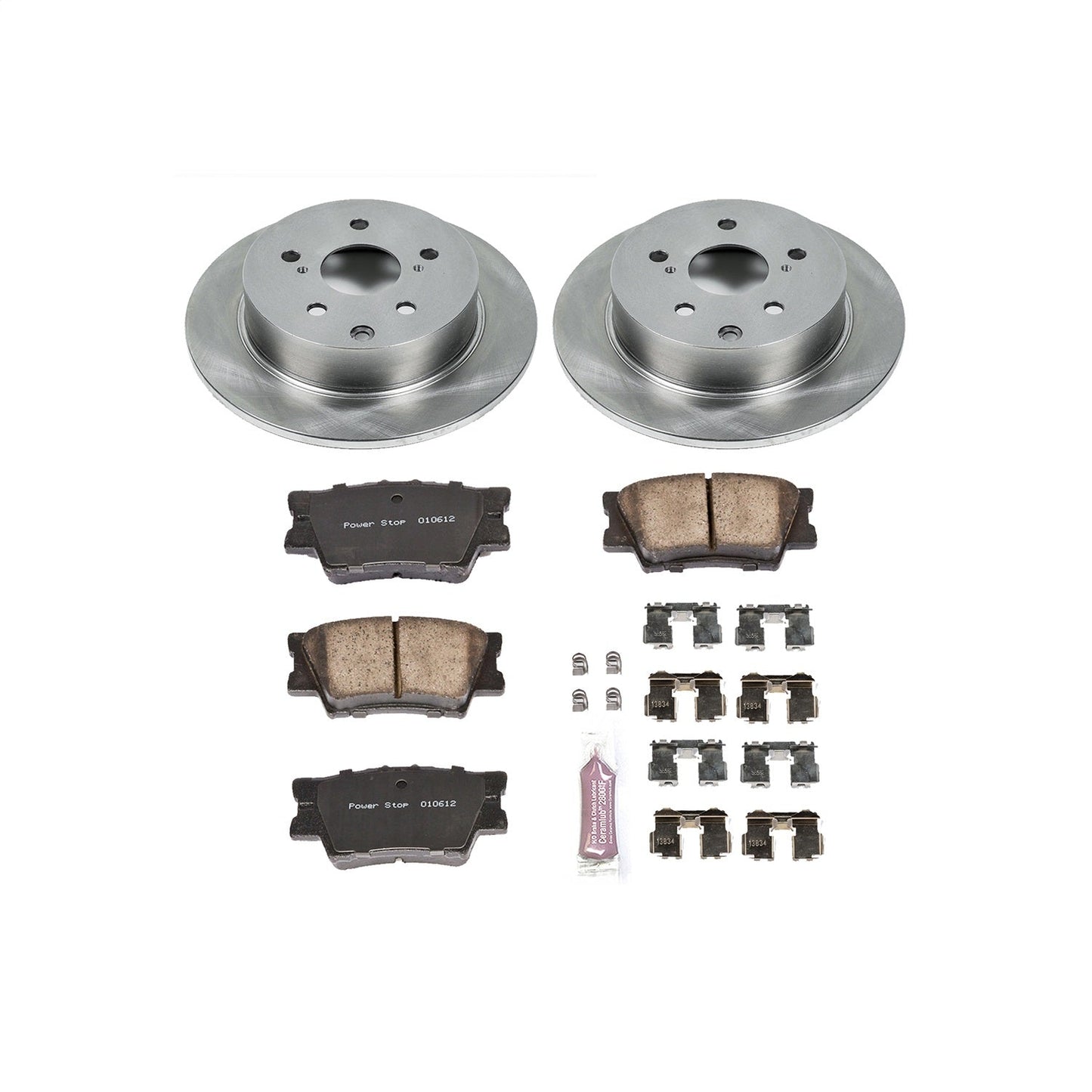 PowerStop 09-10 Pontiac Vibe Rear Autospecialty Brake Kit (KOE4670)