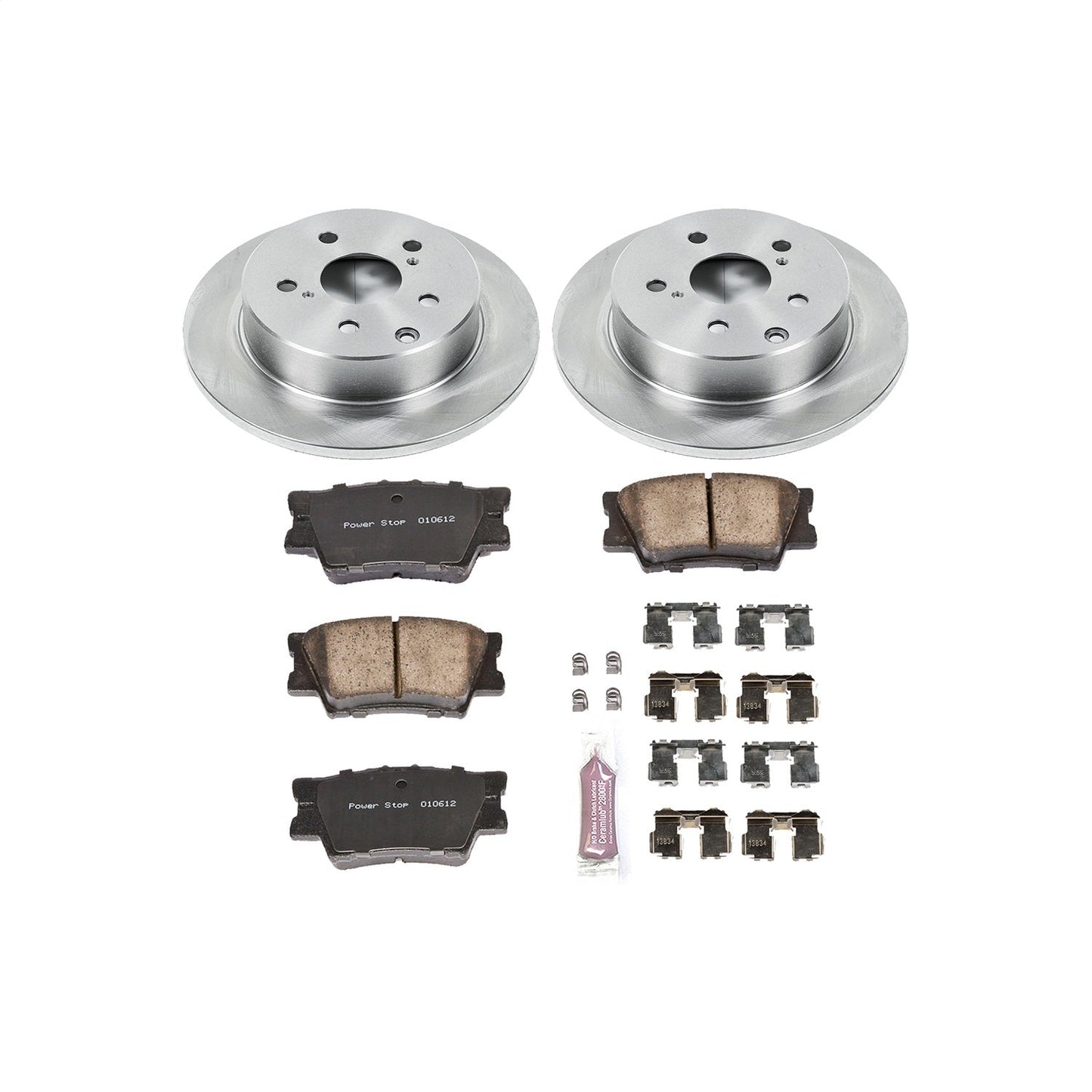 PowerStop Brake Kit | 2010–2012 Lexus HS250h (KOE4671)