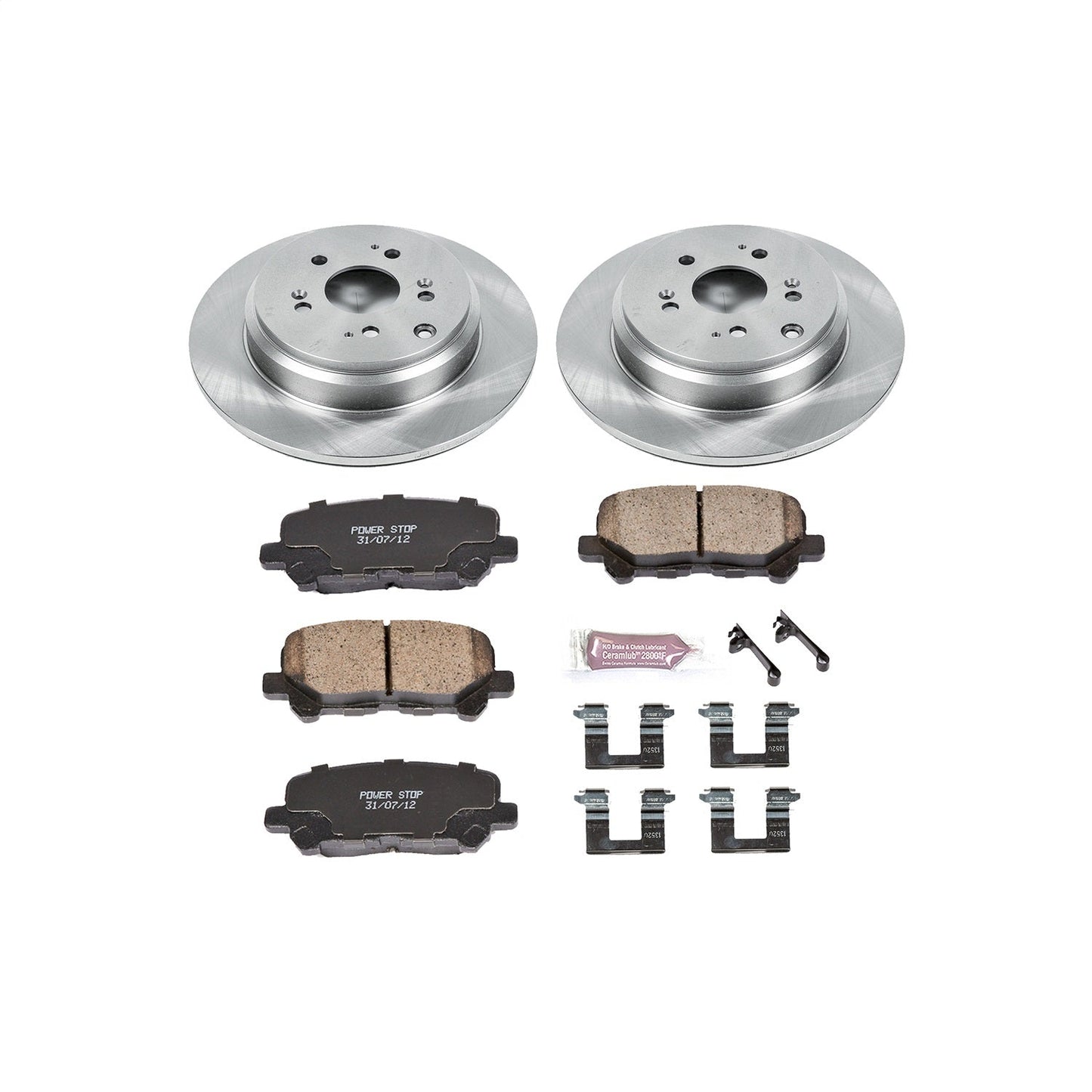 PowerStop 07-13 Acura MDX Rear Autospecialty Brake Kit (KOE4685)
