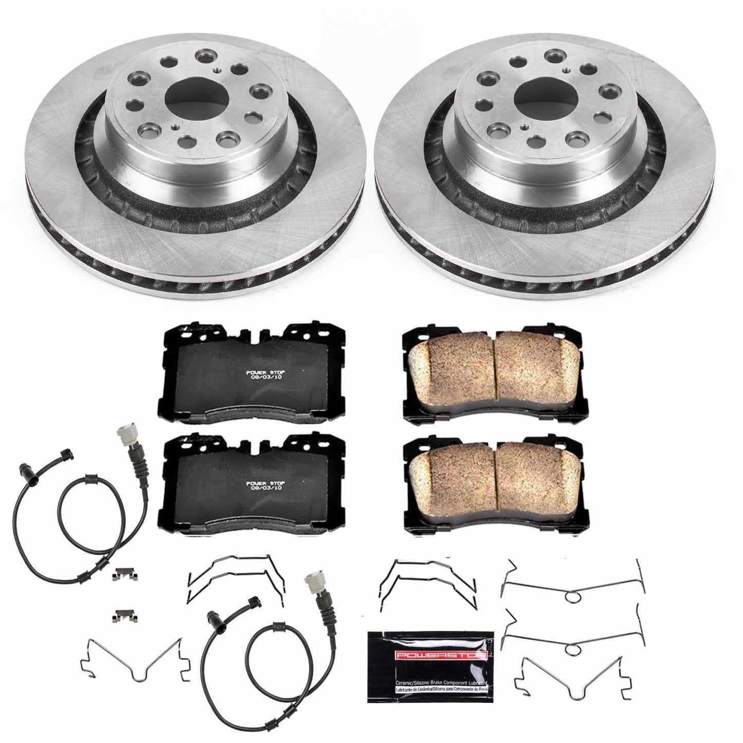 PowerStop 07-09 Lexus LS460 Rear Autospecialty Brake Kit (KOE4690)