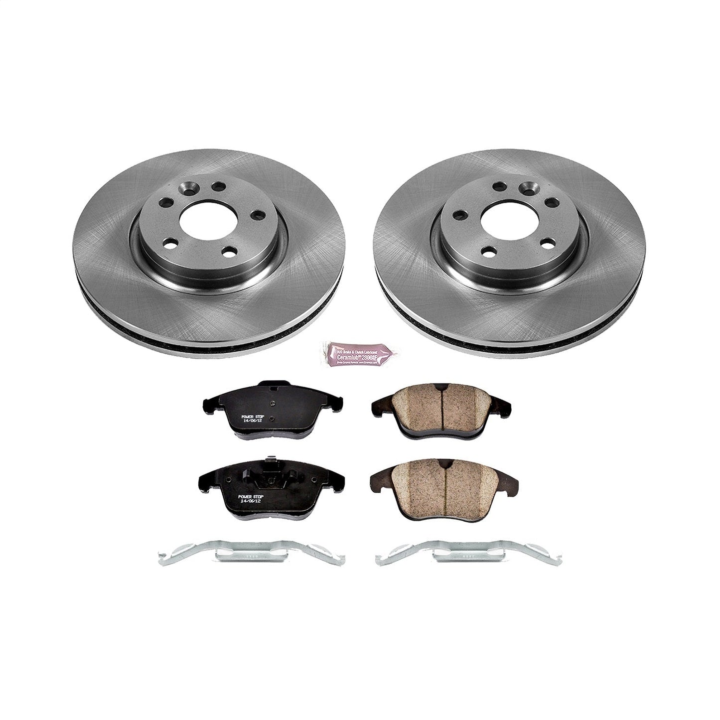 PowerStop 15-18 Volvo S60 Front Autospecialty Brake Kit (KOE4700)