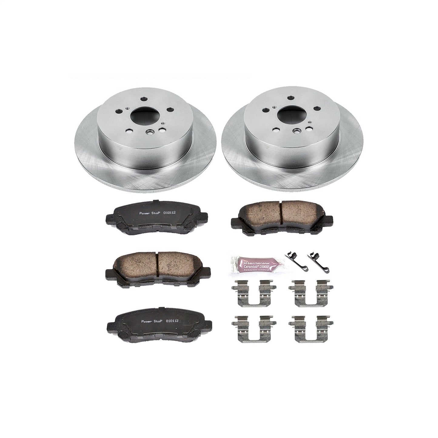 PowerStop 08-13 Toyota Highlander Rear Autospecialty Brake Kit (KOE4714)