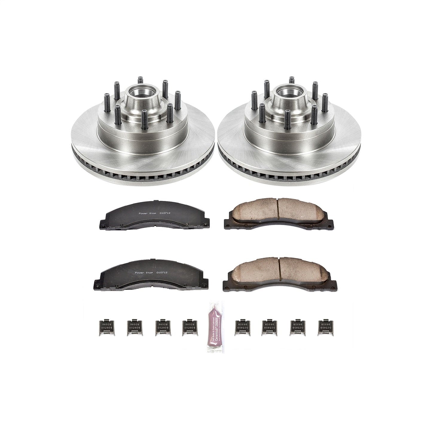 PowerStop 17-18 Ford E-450 Super Duty Front Autospecialty Brake Kit (KOE4716)