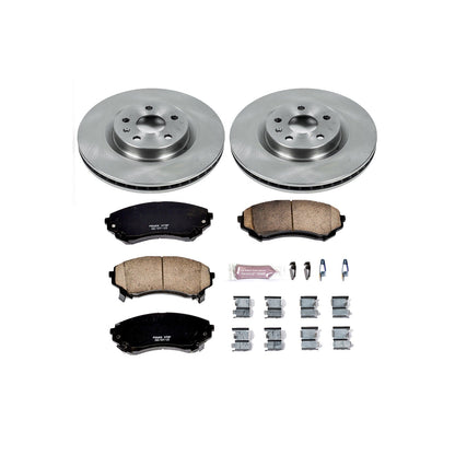 PowerStop 08-14 Cadillac CTS Front Autospecialty Brake Kit (KOE4720)