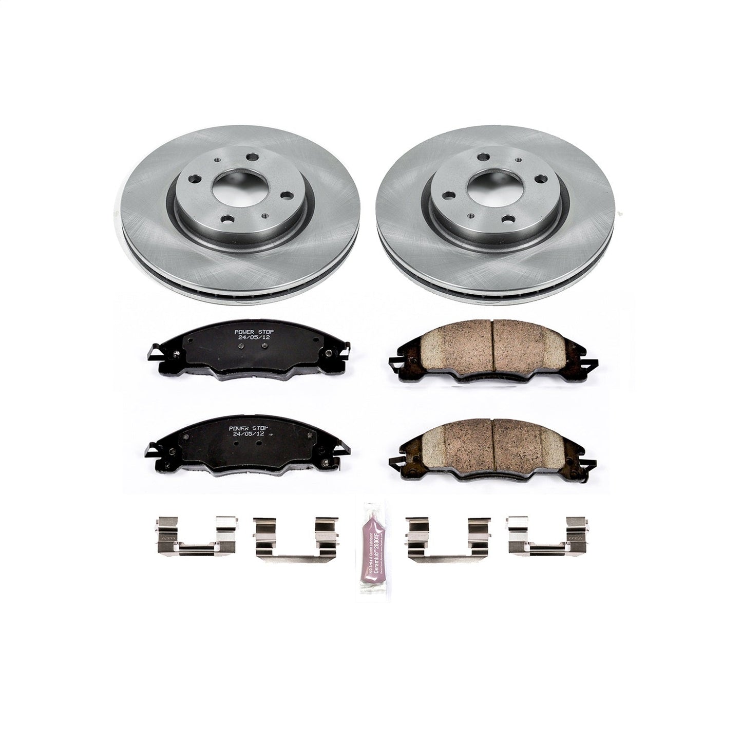 PowerStop 08-11 Ford Focus Front Autospecialty Brake Kit (KOE4726)