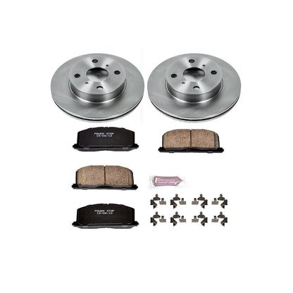 PowerStop 90-92 Geo Prizm Front Autospecialty Brake Kit (KOE4781)