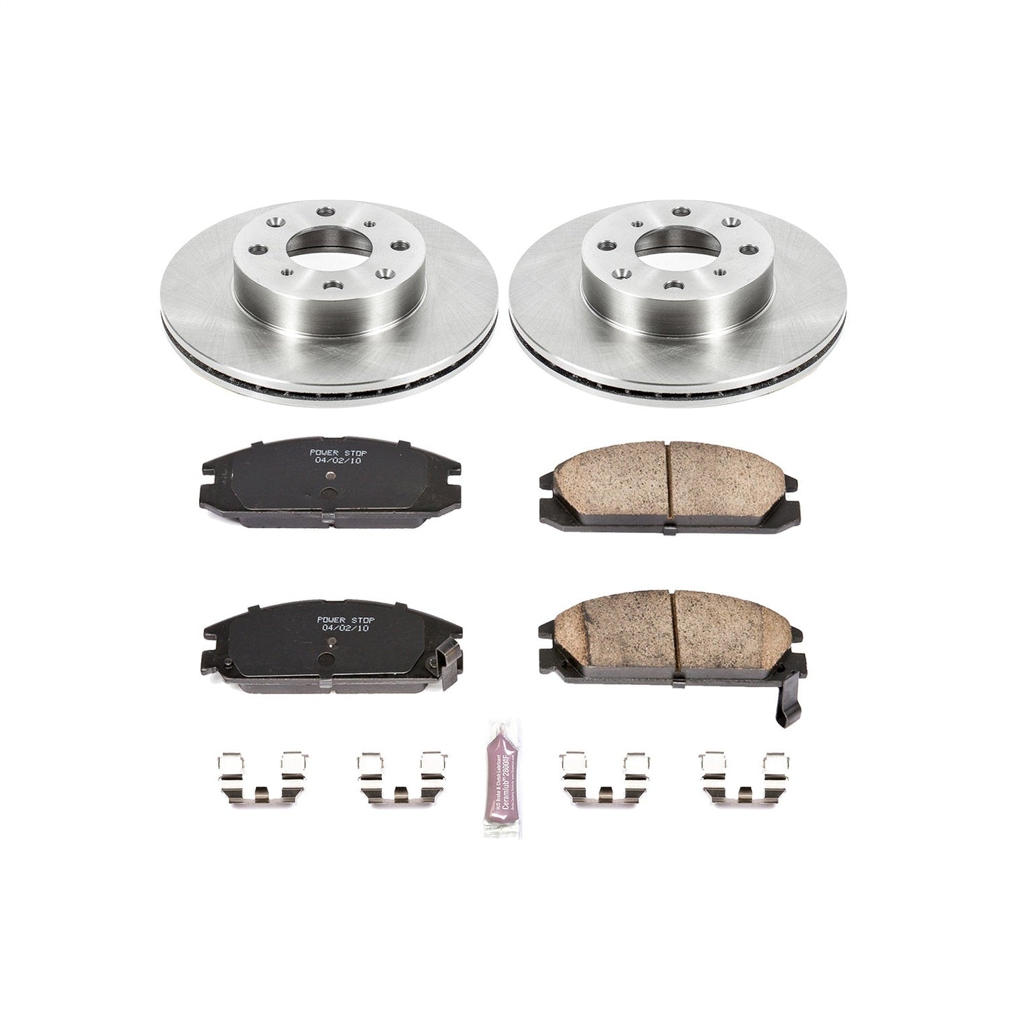 PowerStop 88-89 Honda Accord Front Autospecialty Brake Kit (KOE4839)