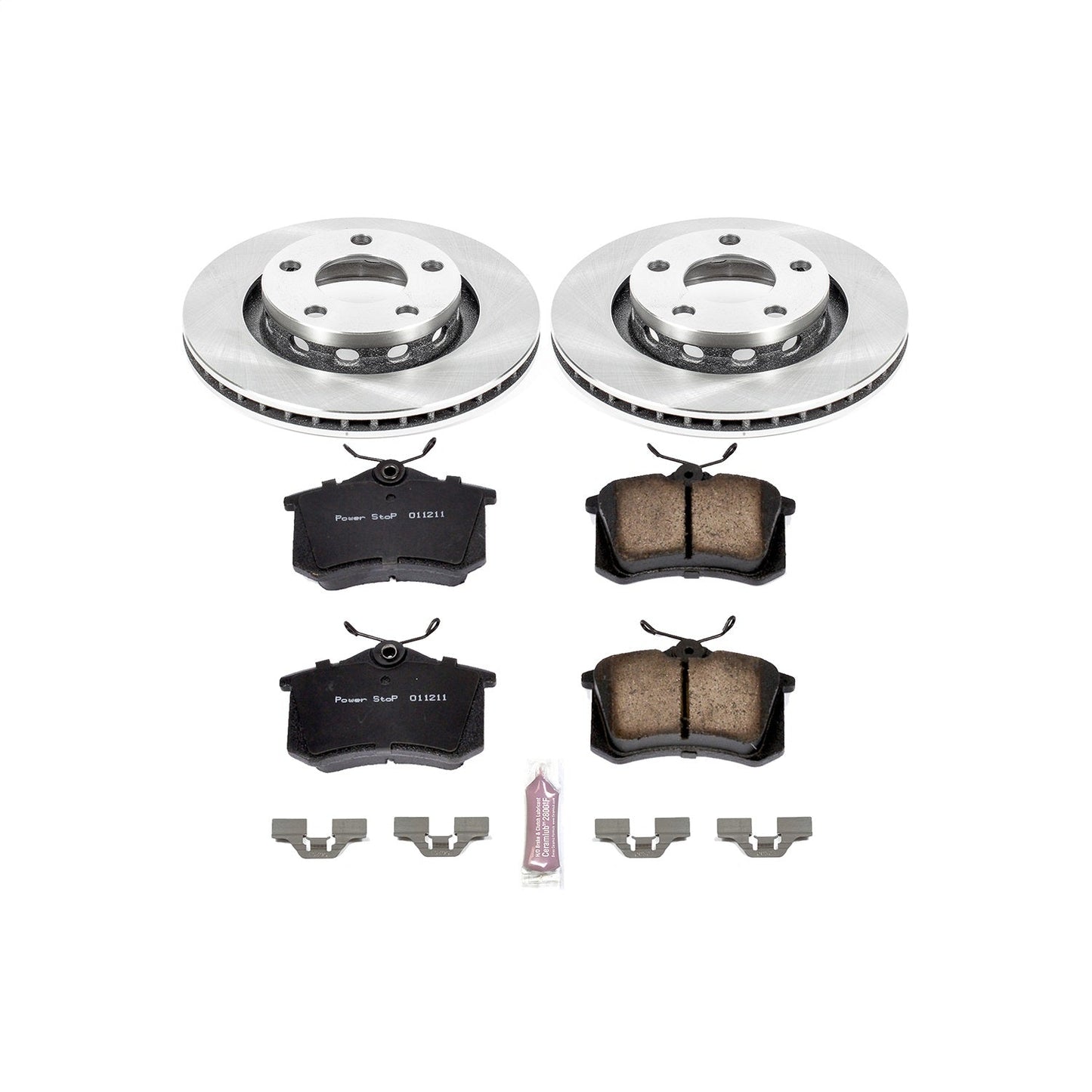 PowerStop 1999 Audi A8 Rear Autospecialty Brake Kit (KOE4848)