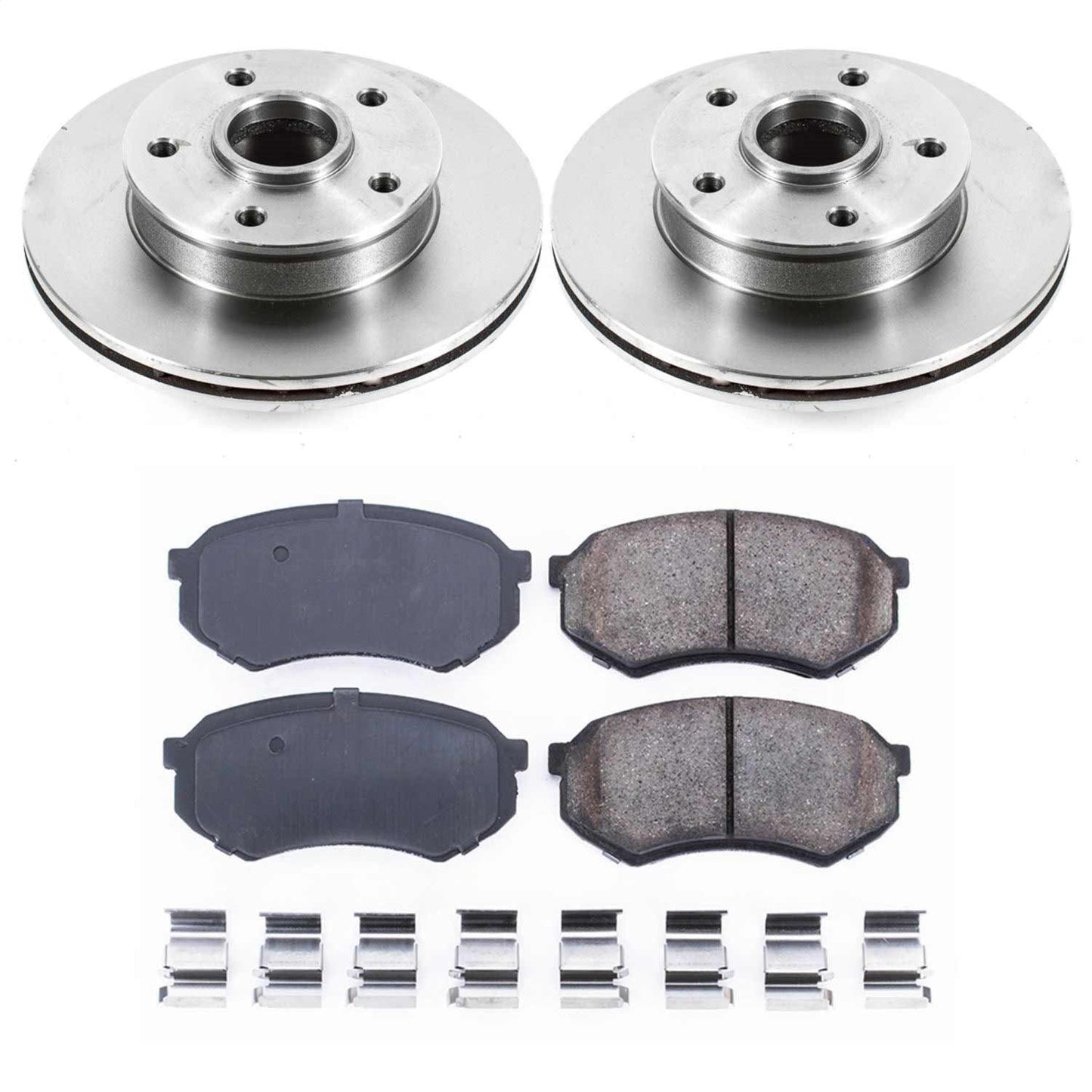 PowerStop 90-91 Mazda 929 Front Autospecialty Brake Kit (KOE4886)