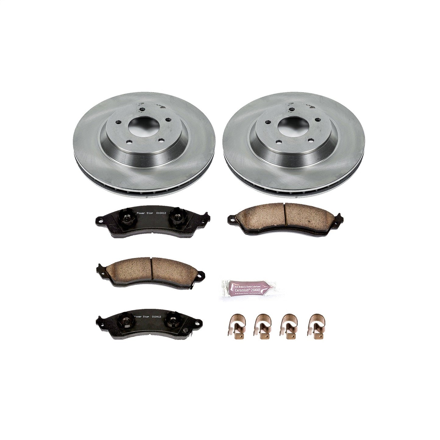 PowerStop 88-96 Chevrolet Corvette Front Autospecialty Brake Kit (KOE4913)