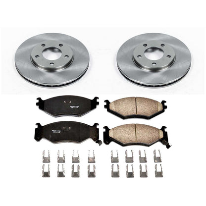 PowerStop 91-95 Chrysler Town & Country Front Autospecialty Brake Kit (KOE4975)