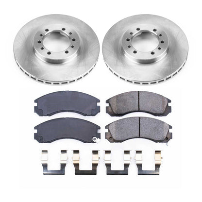 PowerStop 91-96 Mitsubishi Montero Front Autospecialty Brake Kit (KOE4981)