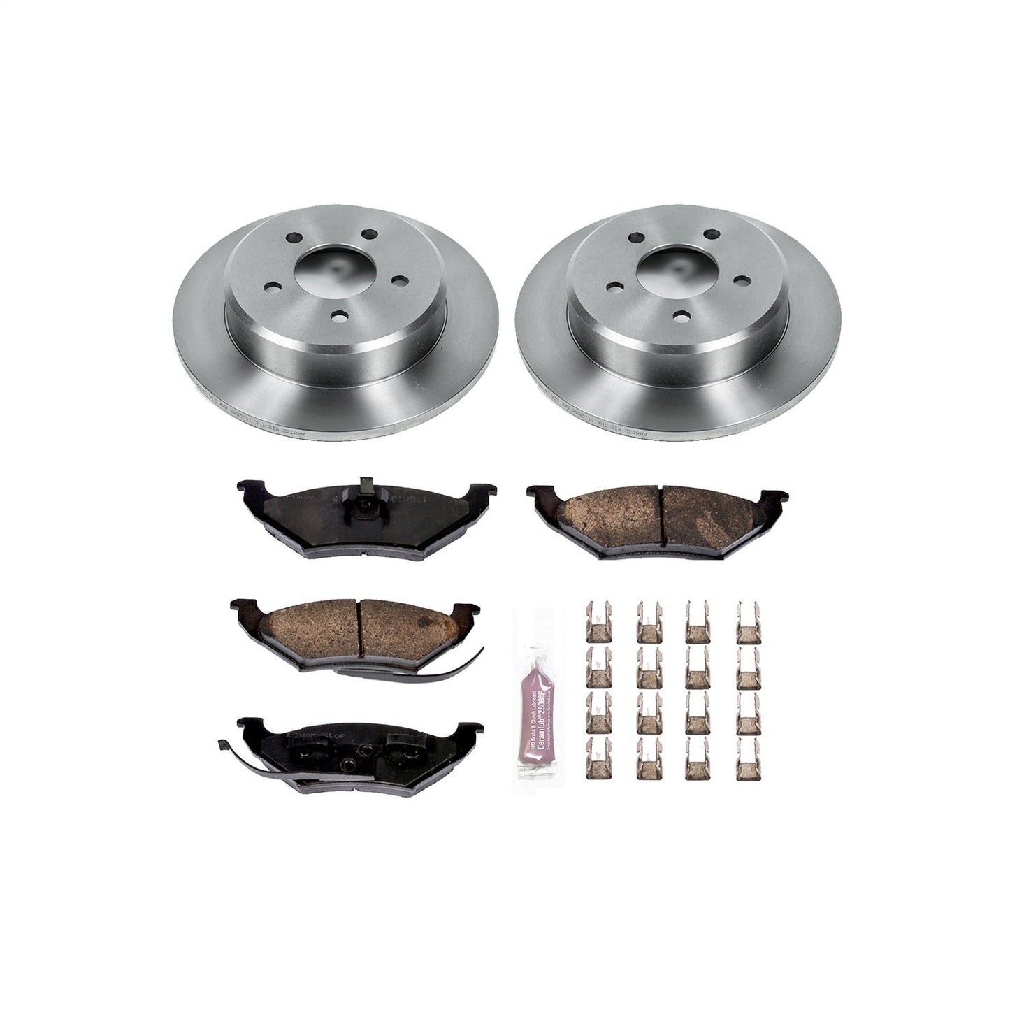 PowerStop 92-95 Ford Crown Victoria Rear Autospecialty Brake Kit (KOE4994)