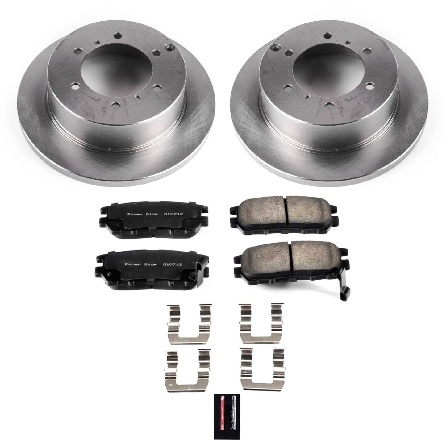 PowerStop 91-00 Mitsubishi Montero Rear Autospecialty Brake Kit (KOE5022)