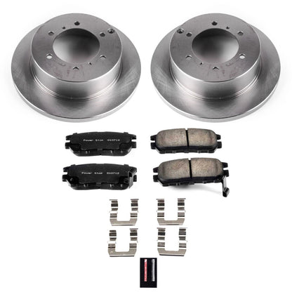 PowerStop 91-00 Mitsubishi Montero Rear Autospecialty Brake Kit (KOE5022)