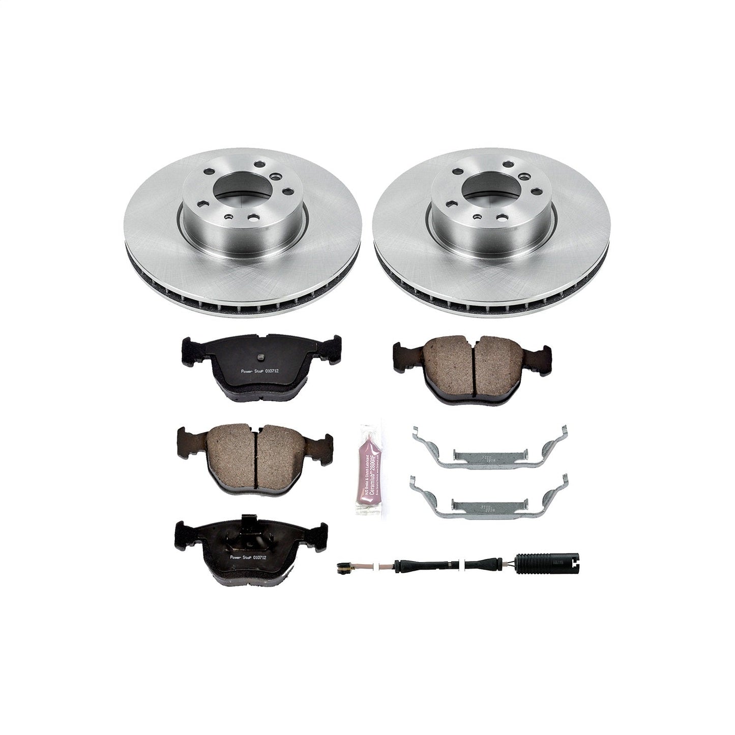 PowerStop 1995 BMW 740i Front Autospecialty Brake Kit (KOE503)