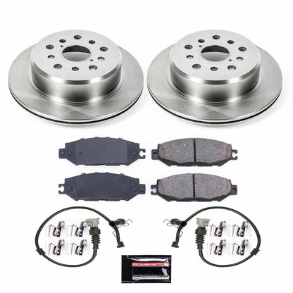 PowerStop 95-00 Lexus LS400 Rear Autospecialty Brake Kit (KOE5061)