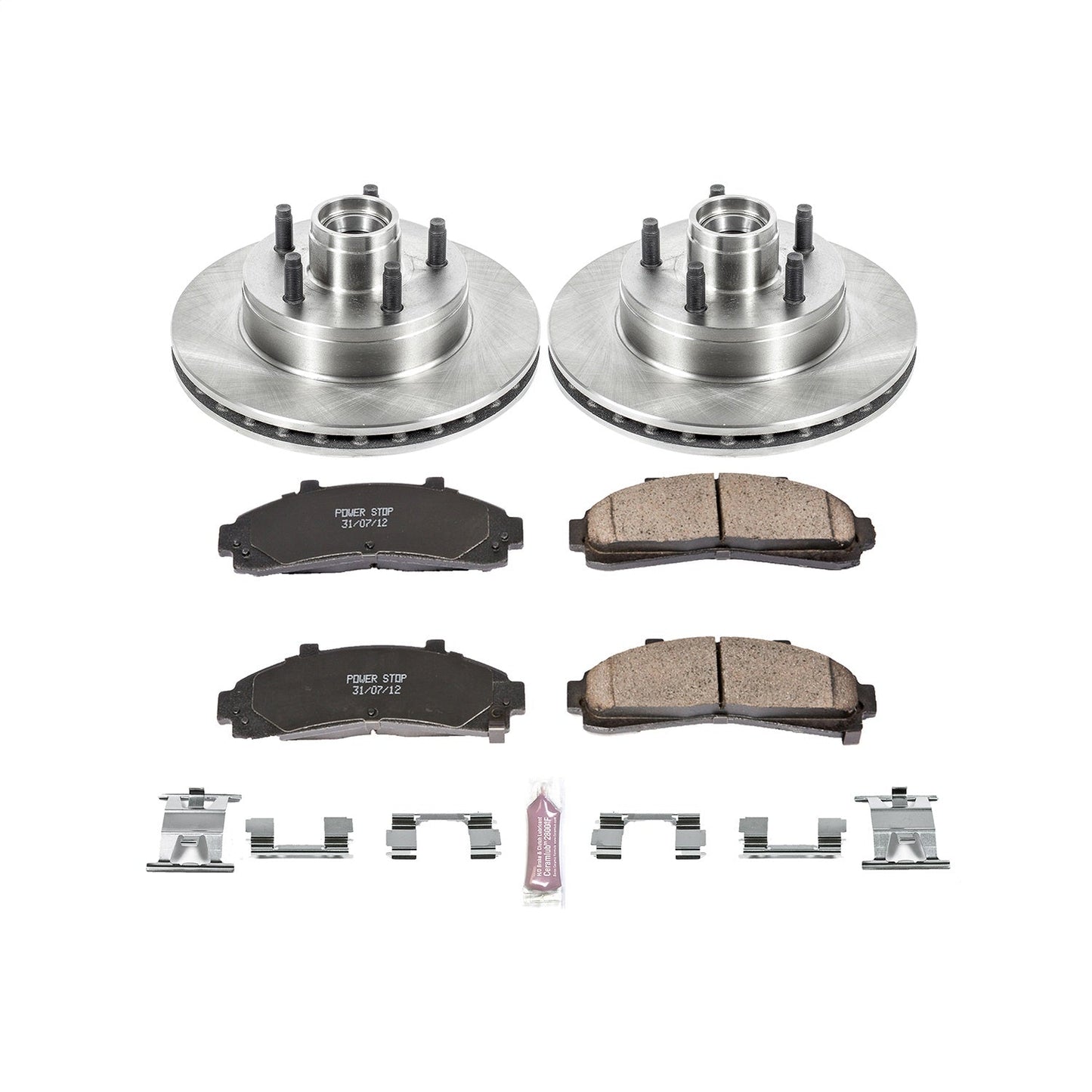 PowerStop 95-97 Ford Ranger Front Autospecialty Brake Kit (KOE5079)