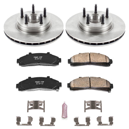 PowerStop 95-97 Ford Ranger Front Autospecialty Brake Kit (KOE5081)