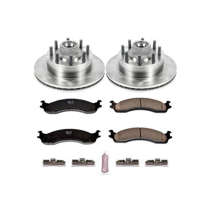 PowerStop 95-97 Ford F-350 Front Autospecialty Brake Kit (KOE5087)