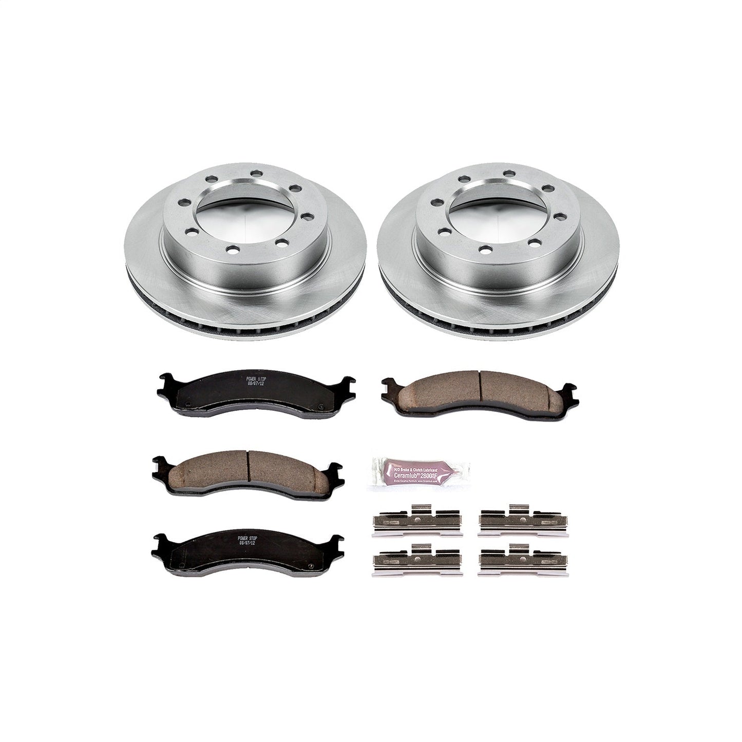 PowerStop 95-99 Ford F-250 Front Autospecialty Brake Kit (KOE5089)