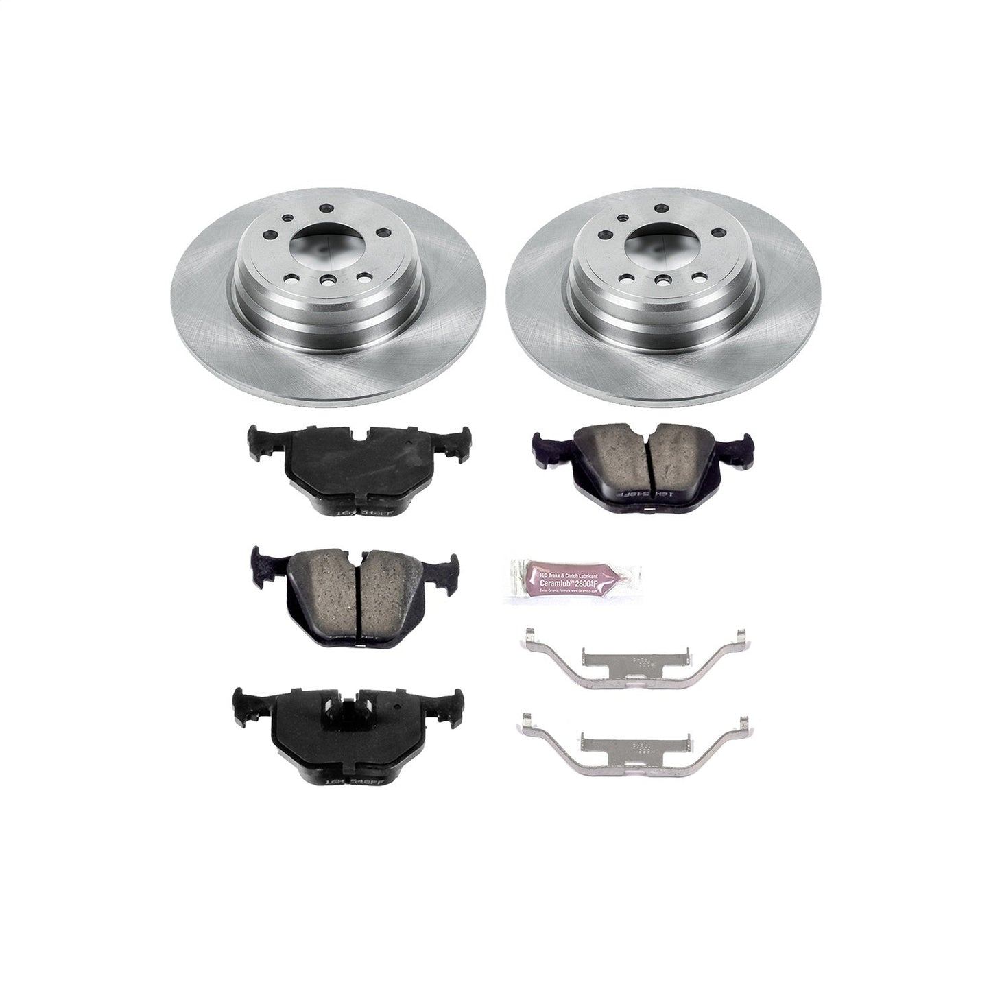 PowerStop 94-97 BMW 840Ci Rear Autospecialty Brake Kit (KOE510)