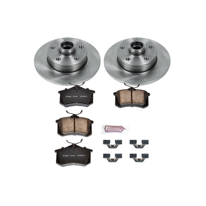 PowerStop 94-99 Volkswagen Golf Rear Autospecialty Brake Kit (KOE512)