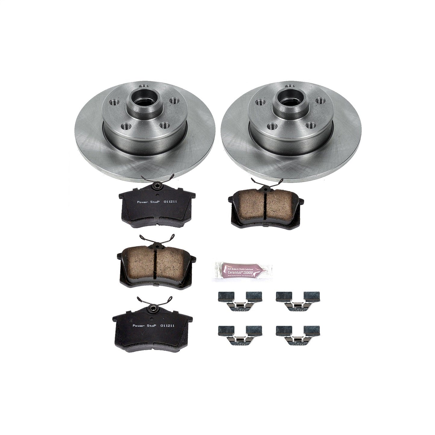 PowerStop 92-95 Volkswagen Corrado Rear Autospecialty Brake Kit (KOE513)