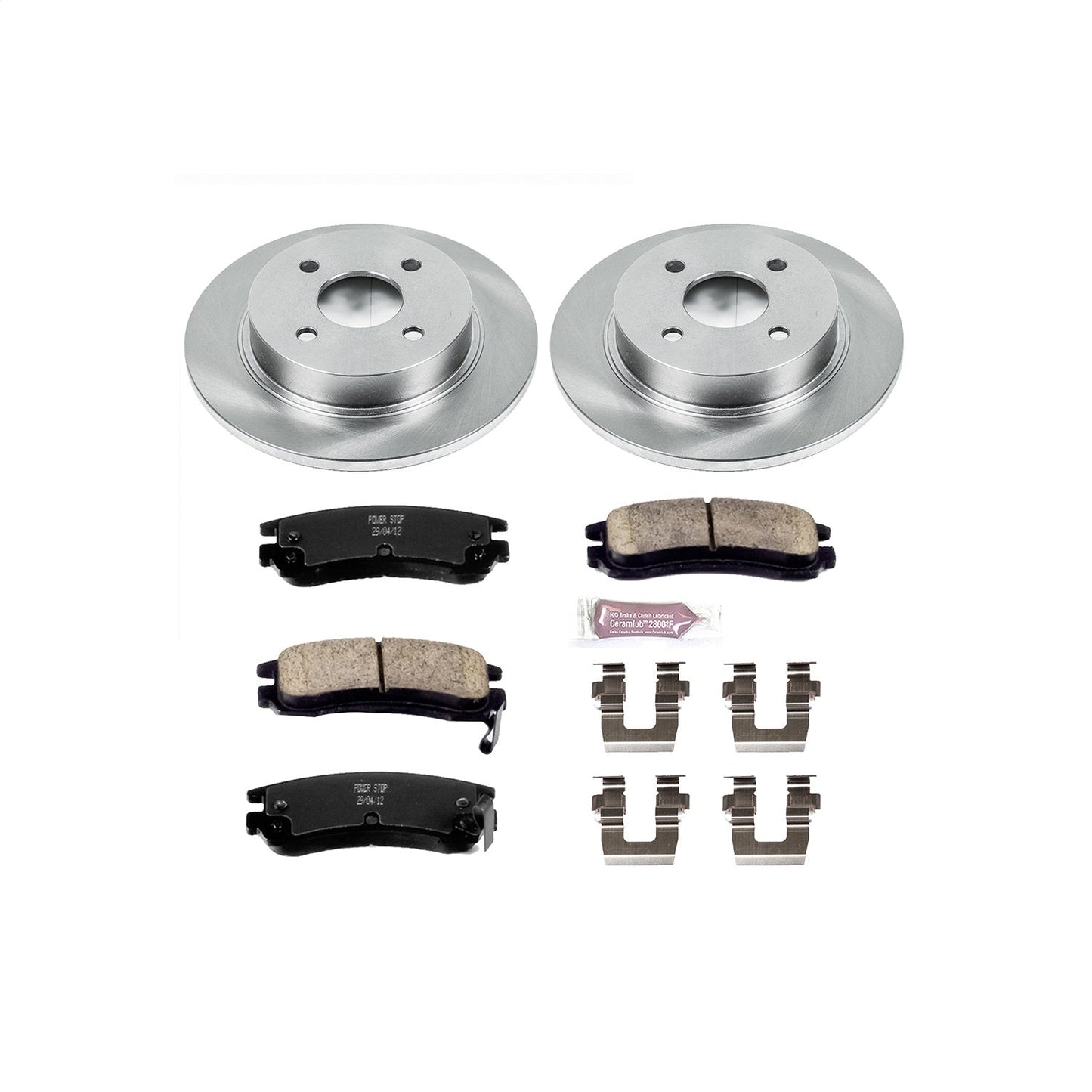 PowerStop 96-98 Saturn SC1 Rear Autospecialty Brake Kit (KOE5133)