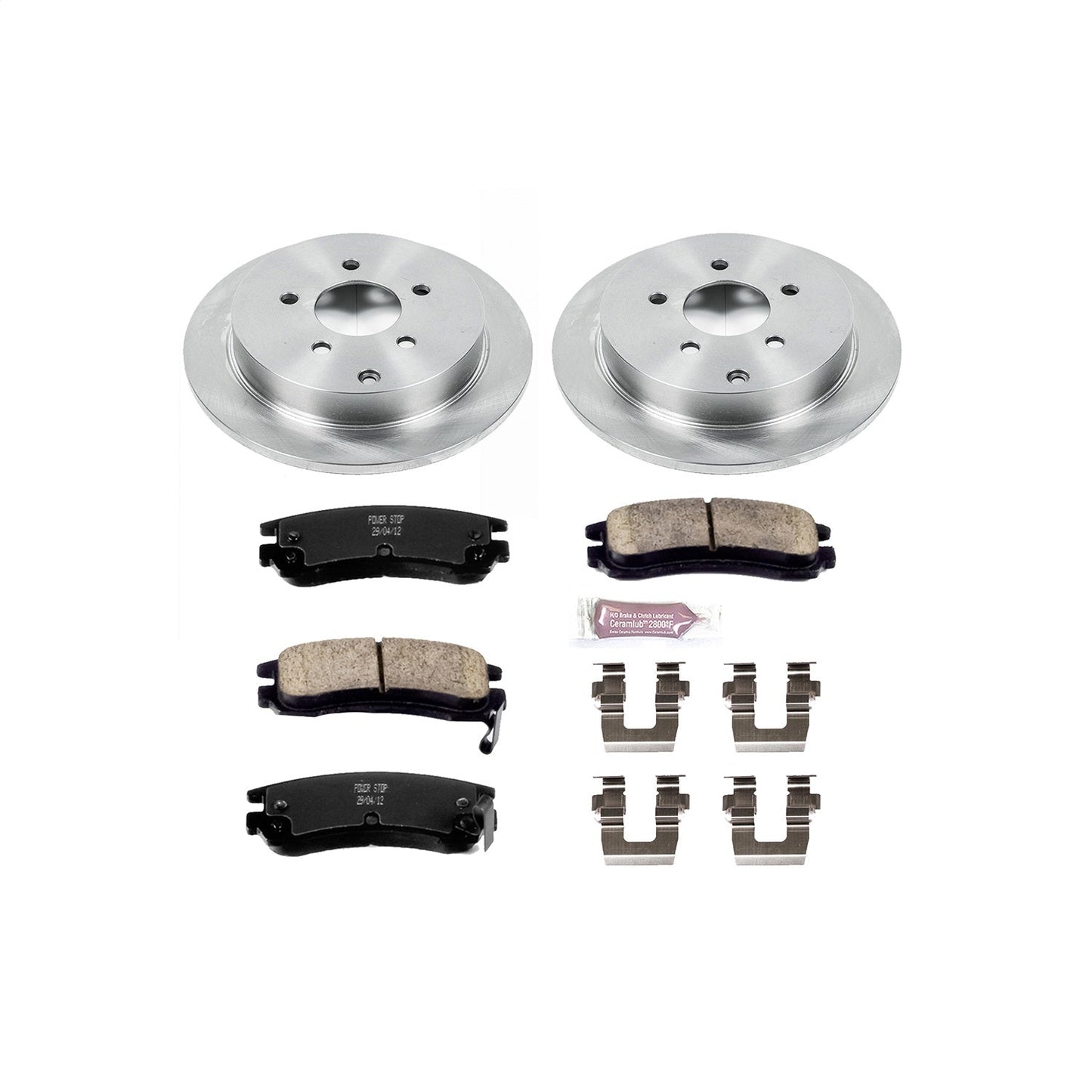 PowerStop 02-07 Buick Rendezvous Rear Autospecialty Brake Kit (KOE5135)