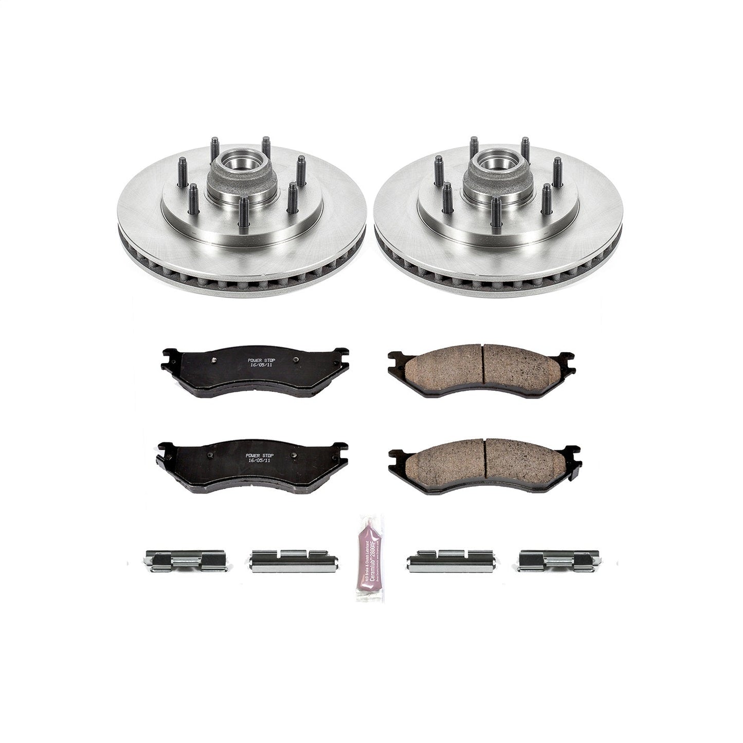 PowerStop 00-01 Ford F-150 Front Autospecialty Brake Kit (KOE5138)