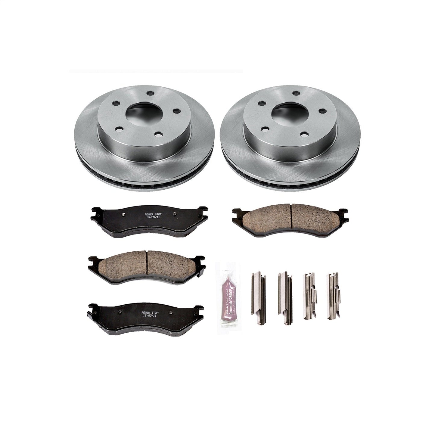 PowerStop 00-01 Dodge Ram 1500 Front Autospecialty Brake Kit (KOE5143)
