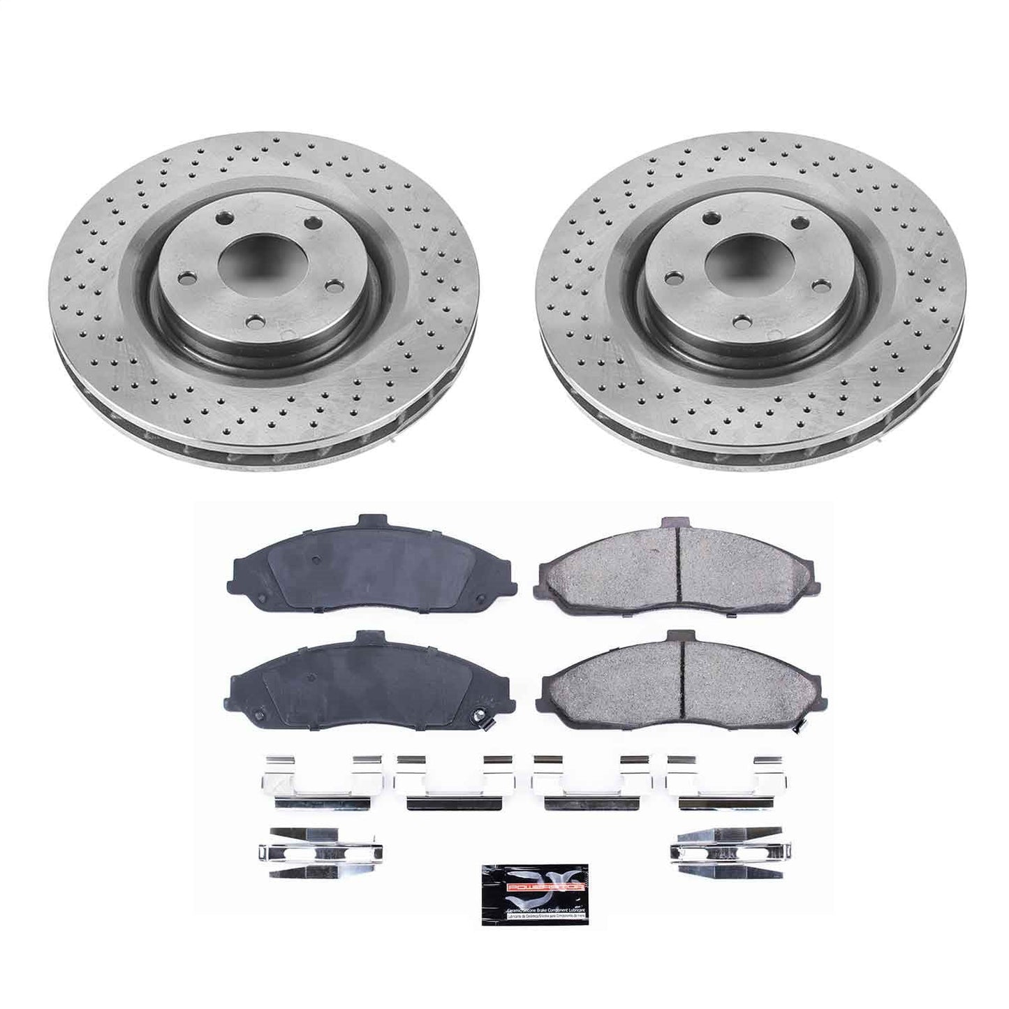 PowerStop 06-09 Cadillac XLR Front Autospecialty Brake Kit (KOE5158)