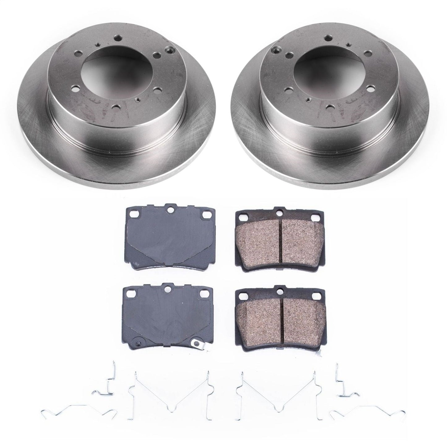 PowerStop 97-04 Mitsubishi Montero Sport Rear Autospecialty Brake Kit (KOE5160)