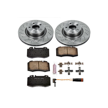 PowerStop 00-03 Mercedes-Benz CL500 Front Autospecialty Brake Kit (KOE5235)
