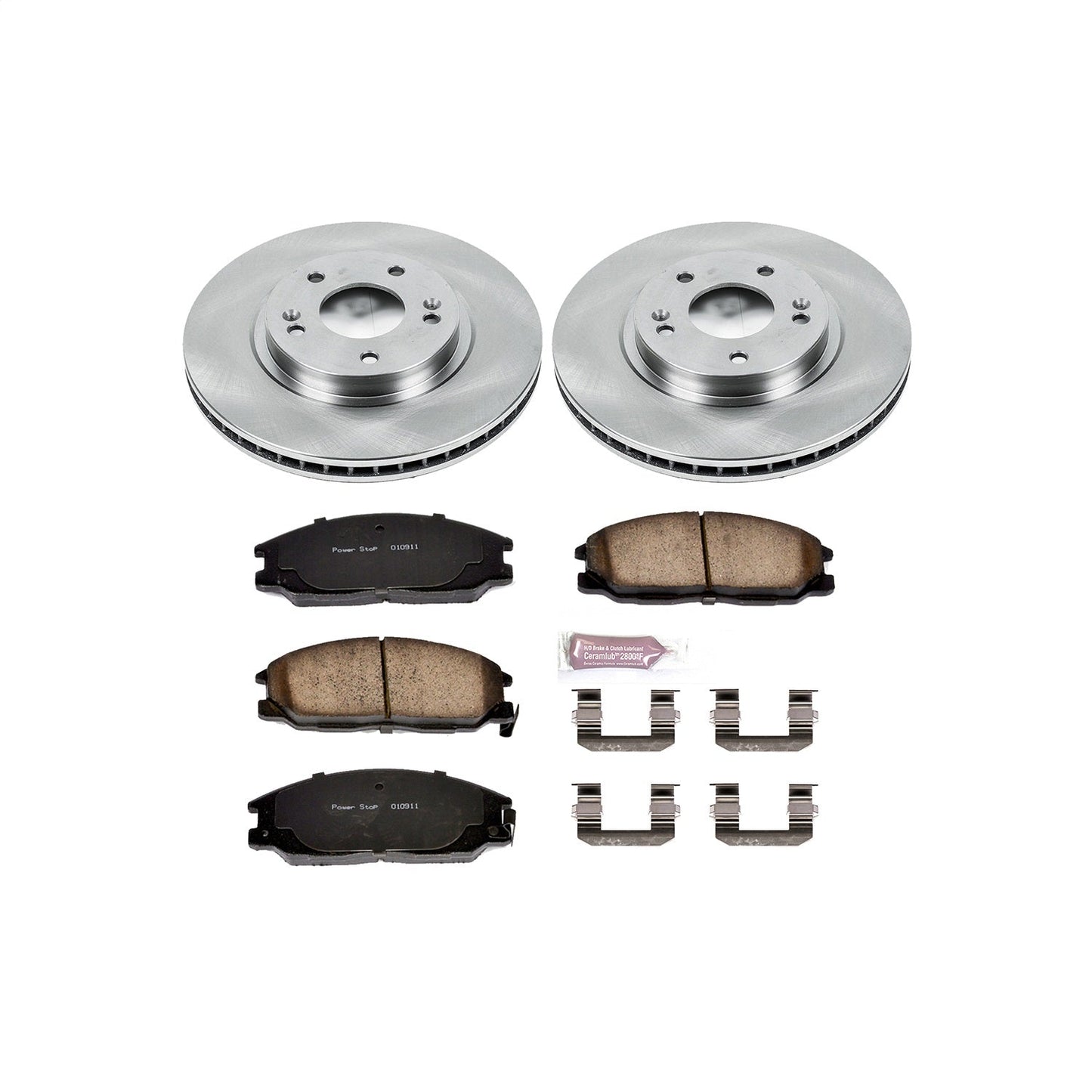 PowerStop 01-06 Hyundai Santa Fe Front Autospecialty Brake Kit (KOE5250)