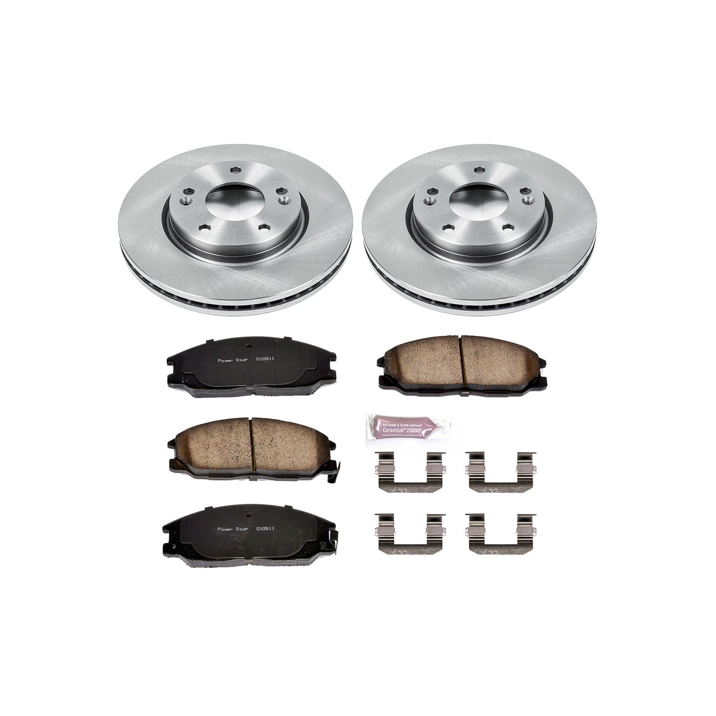 PowerStop 01-05 Hyundai Santa Fe Front Autospecialty Brake Kit (KOE5251)