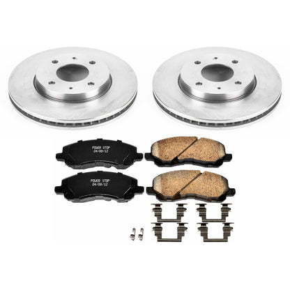 PowerStop 2004 Mitsubishi Lancer Front Autospecialty Brake Kit (KOE5256)