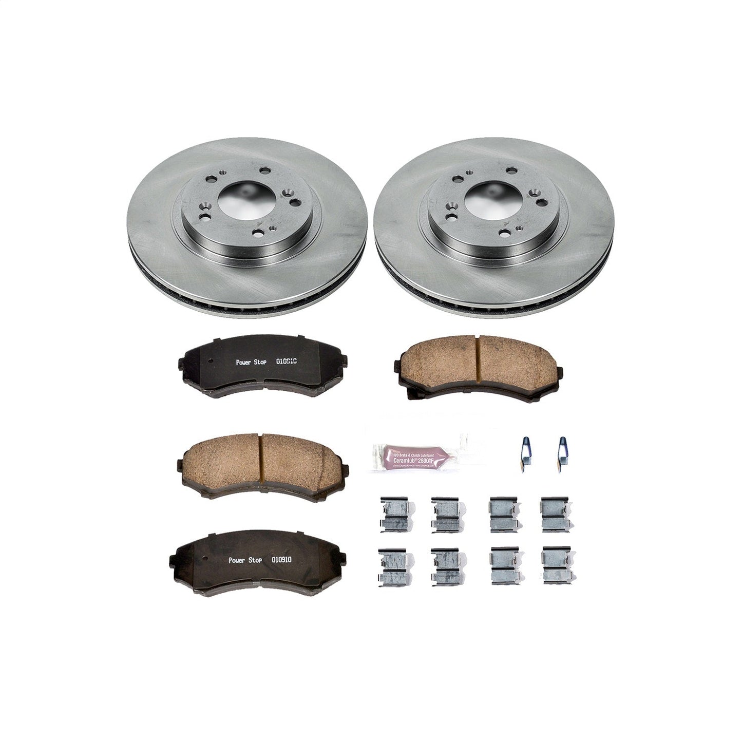PowerStop 04-11 Mitsubishi Endeavor Front Autospecialty Brake Kit (KOE5258)