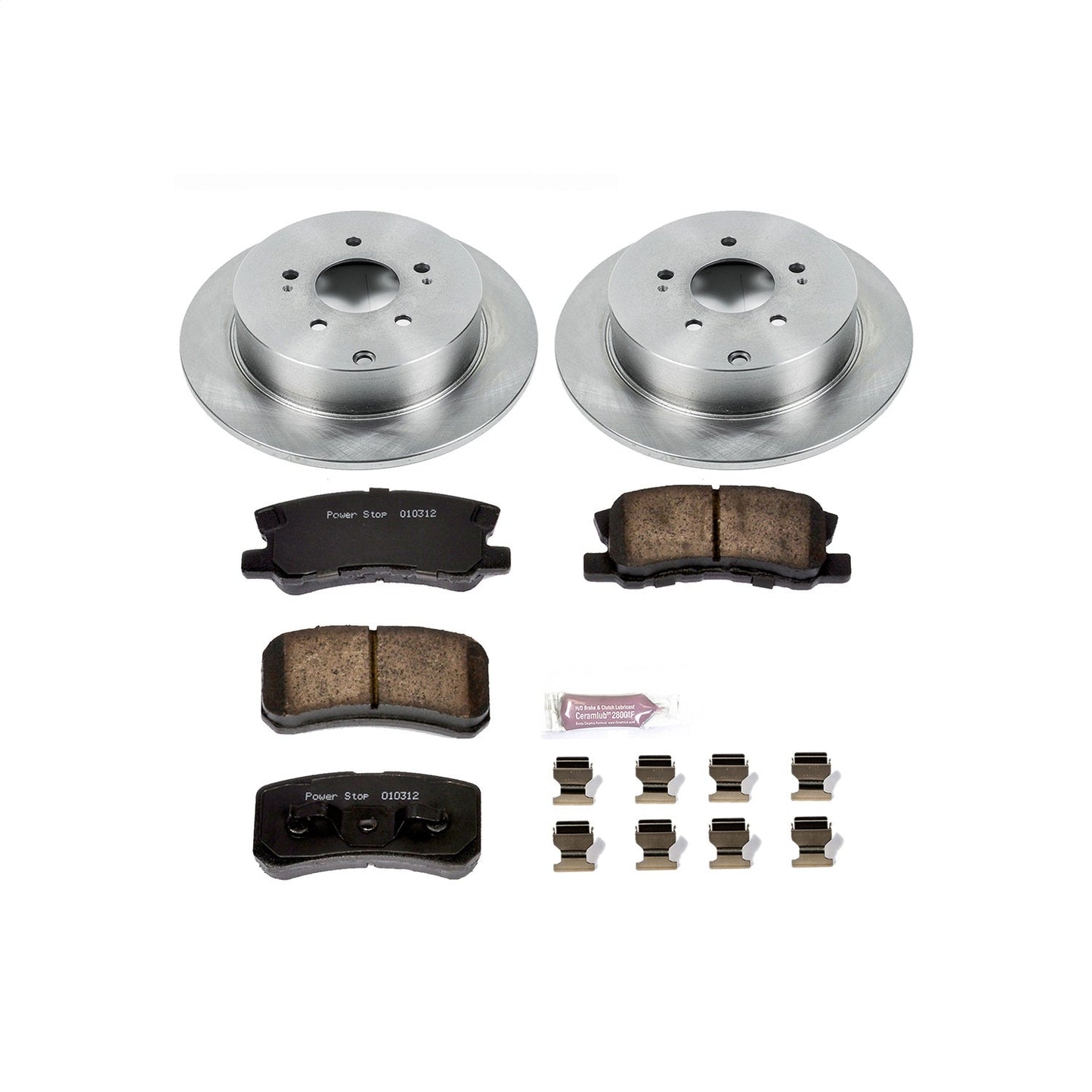 PowerStop 04-11 Mitsubishi Endeavor Rear Autospecialty Brake Kit (KOE5260)