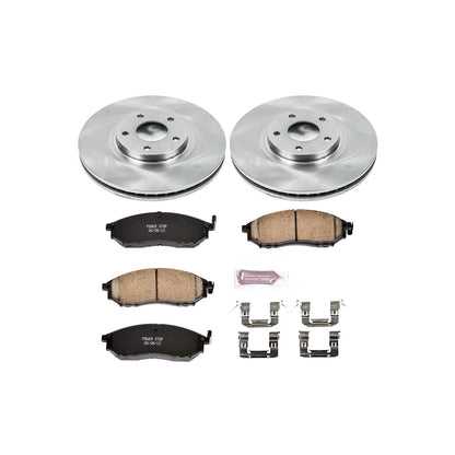 PowerStop 11-14 Nissan Murano Front Autospecialty Brake Kit (KOE5263)