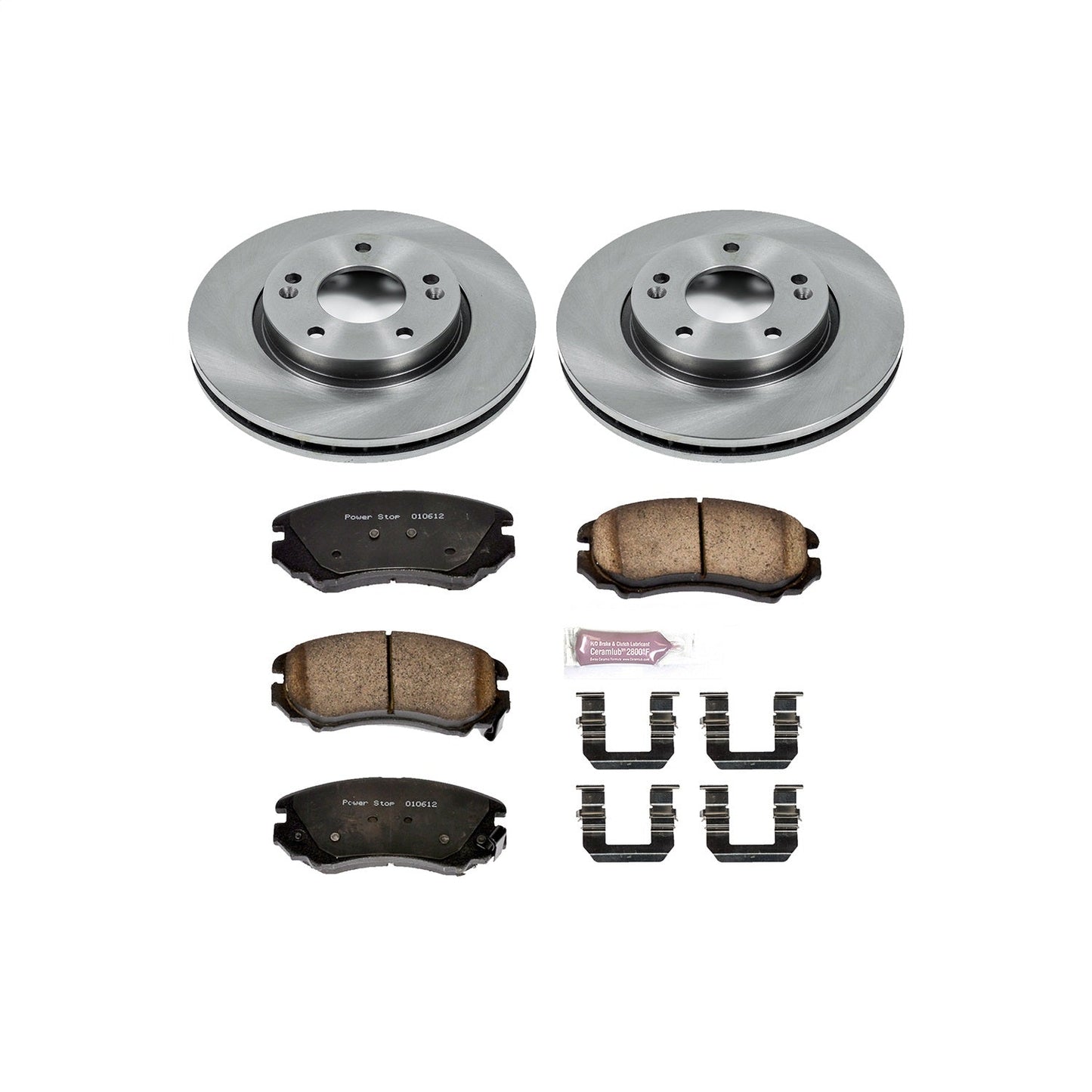 PowerStop 07-10 Hyundai Elantra Front Autospecialty Brake Kit (KOE5291)