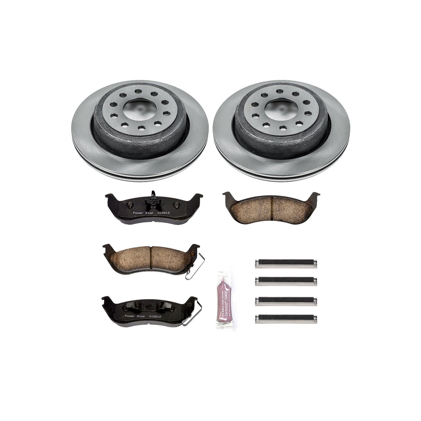 PowerStop 03-11 Lincoln Town Car Rear Autospecialty Brake Kit (KOE5293)