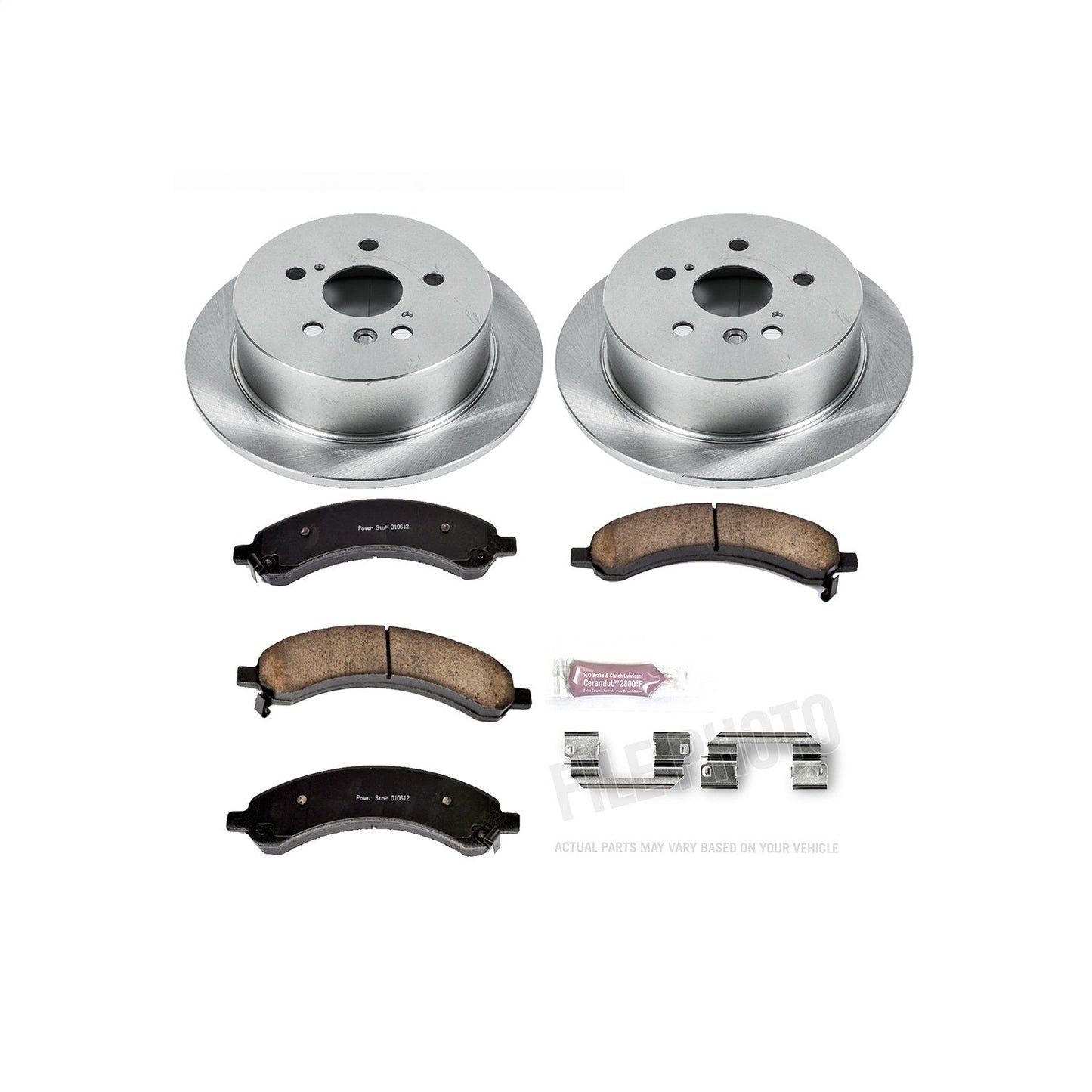 PowerStop 04-06 Lexus RX330 Rear Autospecialty Brake Kit (KOE5333)