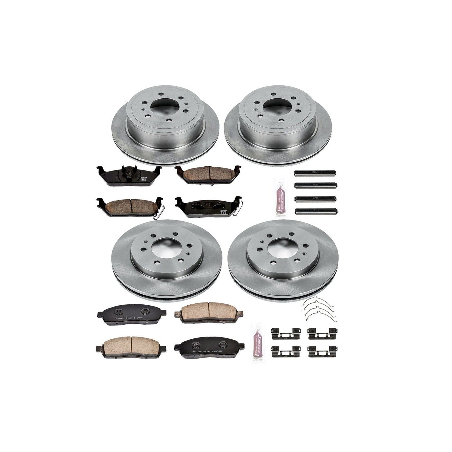 PowerStop 2009 Ford F-150 Front & Rear Autospecialty Brake Kit (KOE5335)