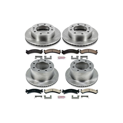 PowerStop 01-06 Chevrolet Silverado 3500 Front & Rear Autospecialty Brake Kit (KOE5338)