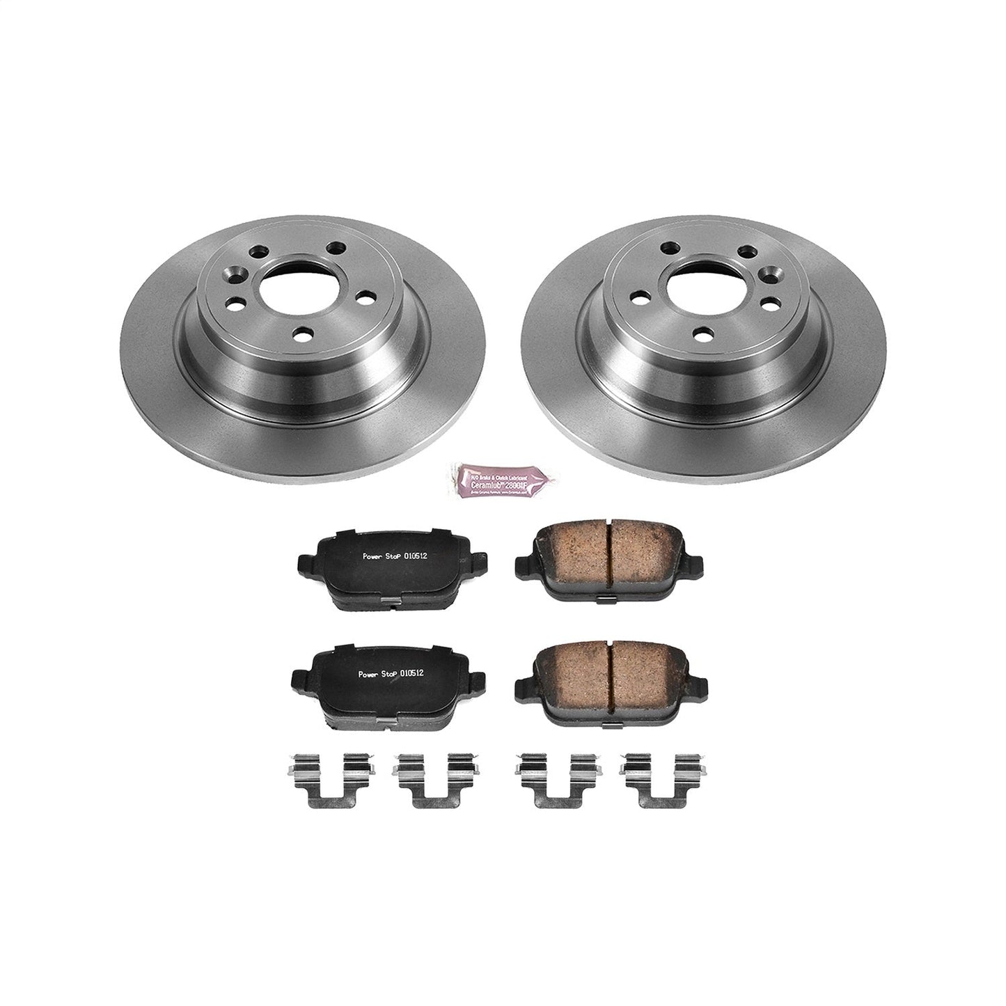 PowerStop 07-11 Volvo S80 Rear Autospecialty Brake Kit (KOE5341)
