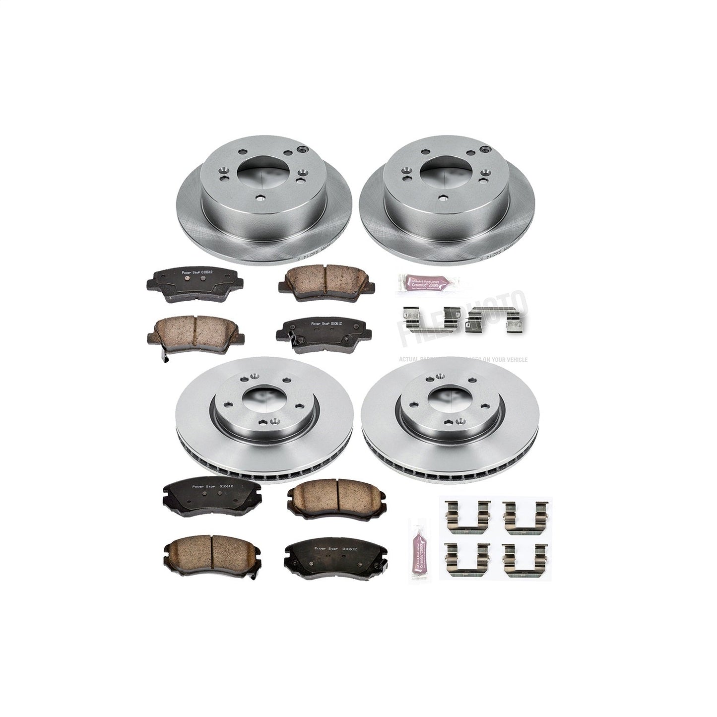 PowerStop 08-10 Hyundai Sonata Front & Rear Autospecialty Brake Kit (KOE5367)