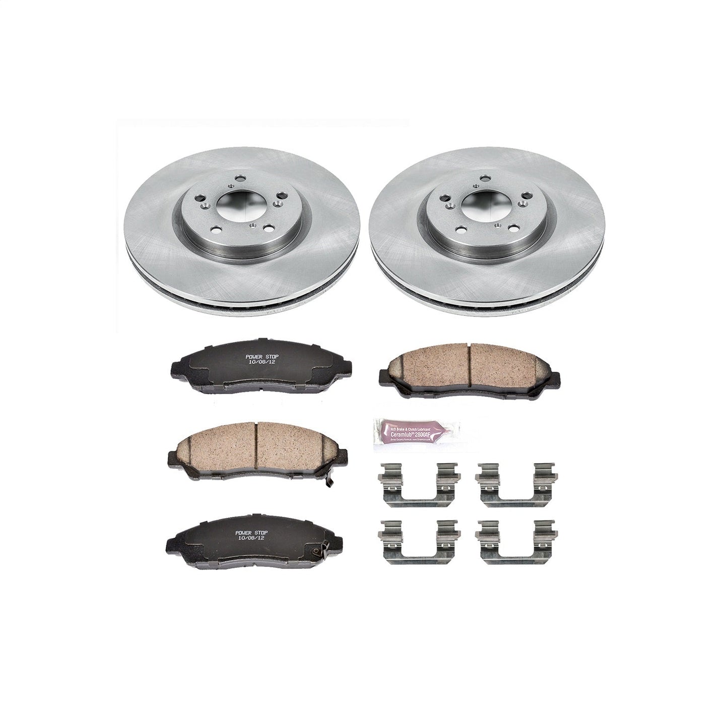 PowerStop 07-13 Acura MDX Front Autospecialty Brake Kit (KOE5370)