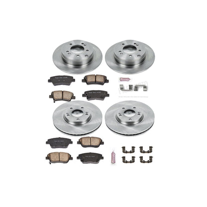 PowerStop 10-15 Hyundai Sonata Front & Rear Autospecialty Brake Kit (KOE5376)